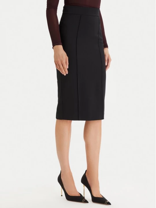 Obrázek produktu Elisabetta Franchi Pouzdrová sukně GO-159-61E2-110 Černá Slim Fit