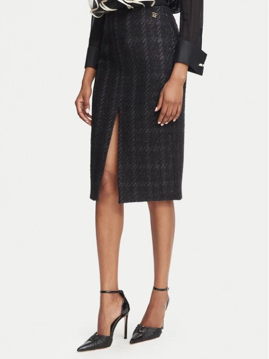 Obrázek produktu Elisabetta Franchi Pouzdrová sukně GO-232-67E2-V440 Černá Slim Fit