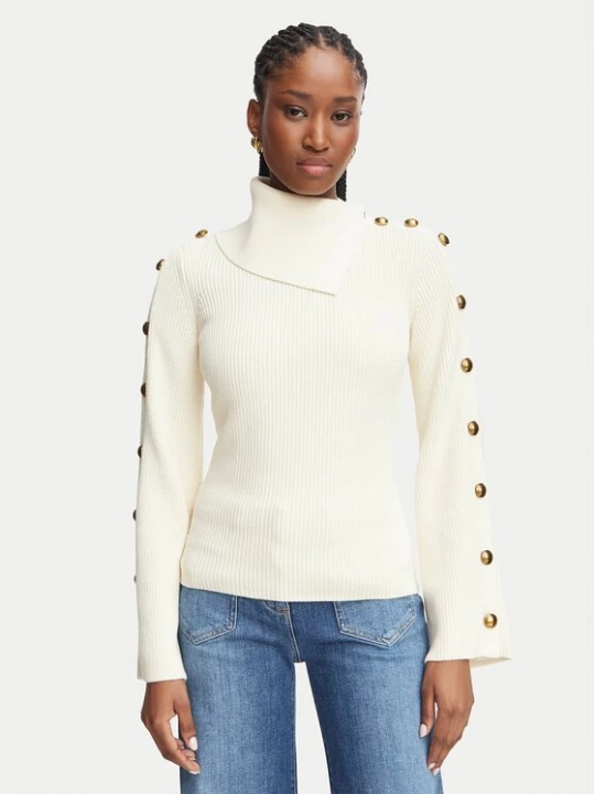 Obrázek produktu Elisabetta Franchi Rolák MK-03S-66E2-V420 Světle hnědá Slim Fit