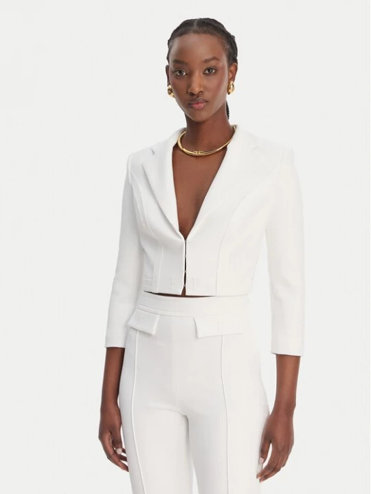 Obrázek produktu Elisabetta Franchi Sako GI-222-61E2-V420 Bílá Regular Fit