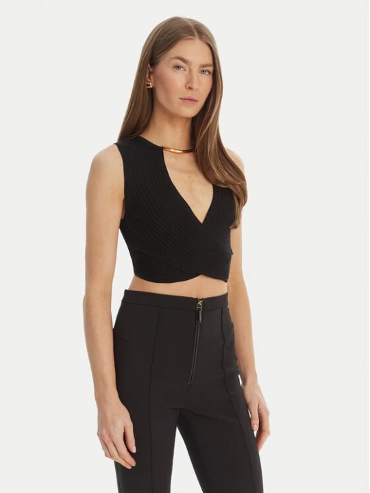 Obrázek produktu Elisabetta Franchi Top TK-76S-61E2-V250 Černá Regular Fit