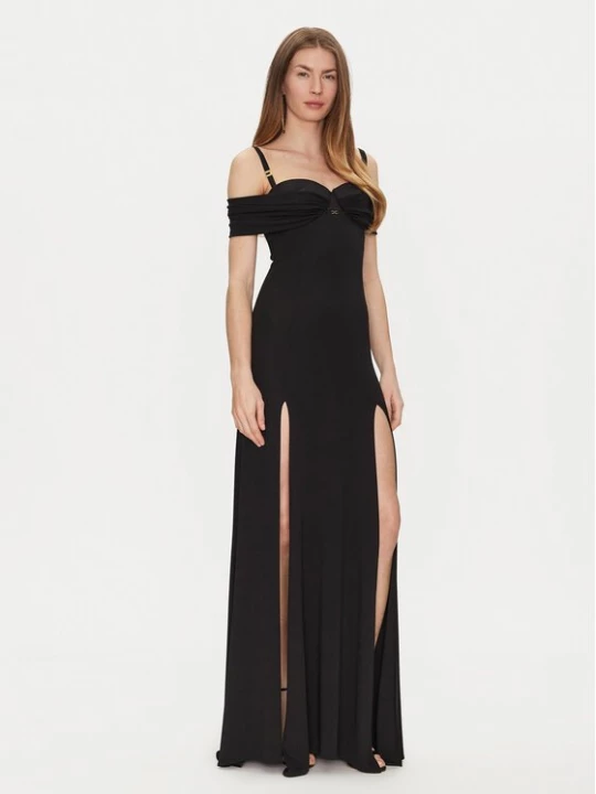 Obrázek produktu Elisabetta Franchi Večerní šaty AB-R08-51E2-V800 Černá Regular Fit