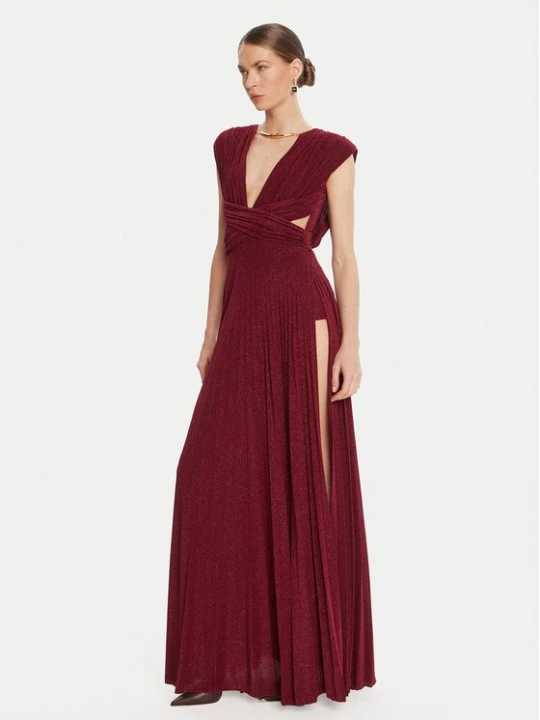 Obrázek produktu Elisabetta Franchi Večerní šaty AB-R15-56E2-V690 Bordó Regular Fit