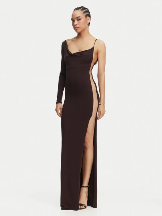Obrázek produktu Elisabetta Franchi Večerní šaty AB-R47-62E2-V520 Hnědá Slim Fit