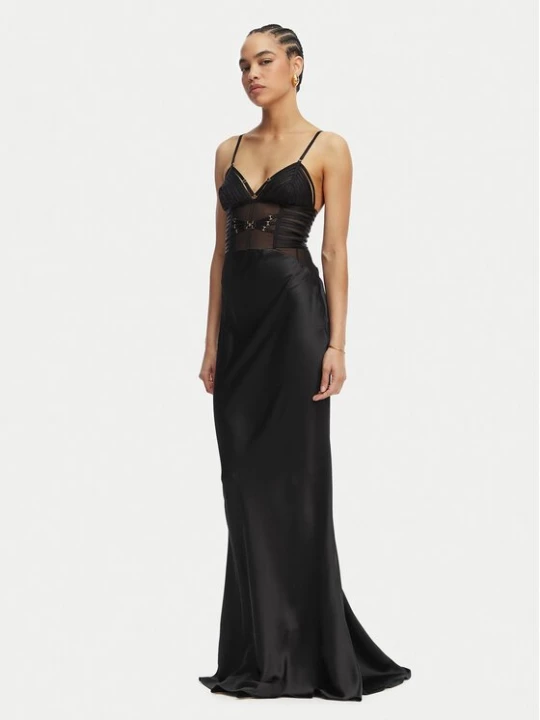 Obrázek produktu Elisabetta Franchi Večerní šaty AB-R53-62E2-V760 Černá Slim Fit
