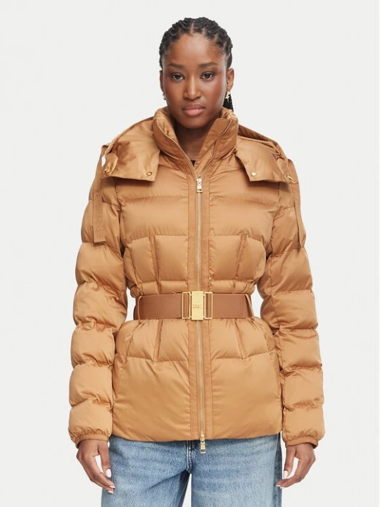 Obrázek produktu Elisabetta Franchi Zimní bunda PI-92D-66E2 Světle hnědá Slim Fit