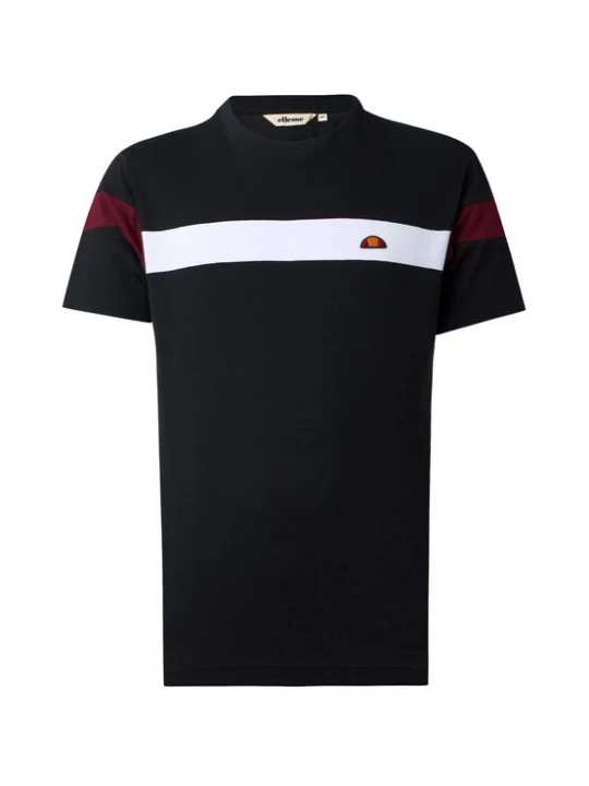 Obrázek produktu ELLESSE Tričko 'Caserio' bordó / černá / bílá