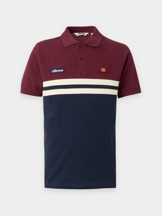 Obrázek produktu ELLESSE Tričko 'Muccia' námořnická modř / burgundská červeň / bílá