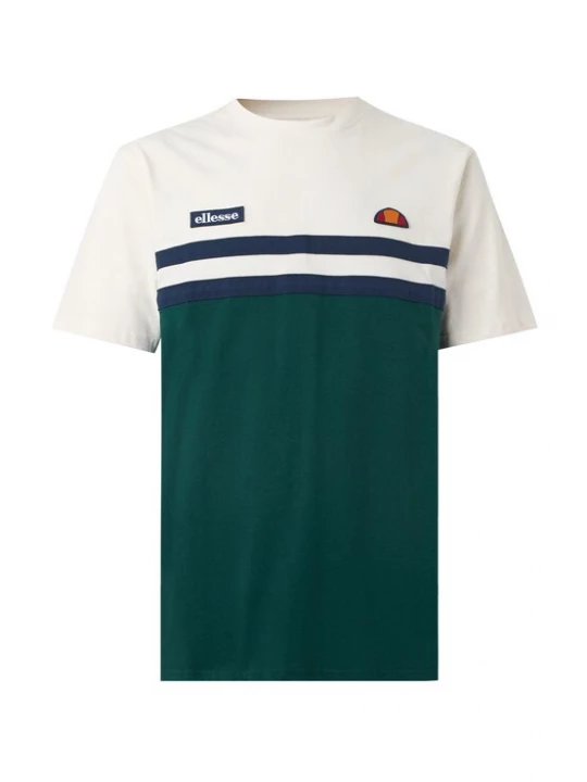Obrázek produktu ELLESSE Tričko 'Venire' námořnická modř / smaragdová / bílá