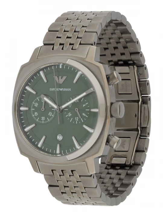 Obrázek produktu Emporio Armani Analogové hodinky antracitová / tmavě zelená