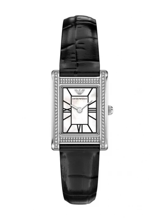 Obrázek produktu Emporio Armani Analogové hodinky černá / stříbrná