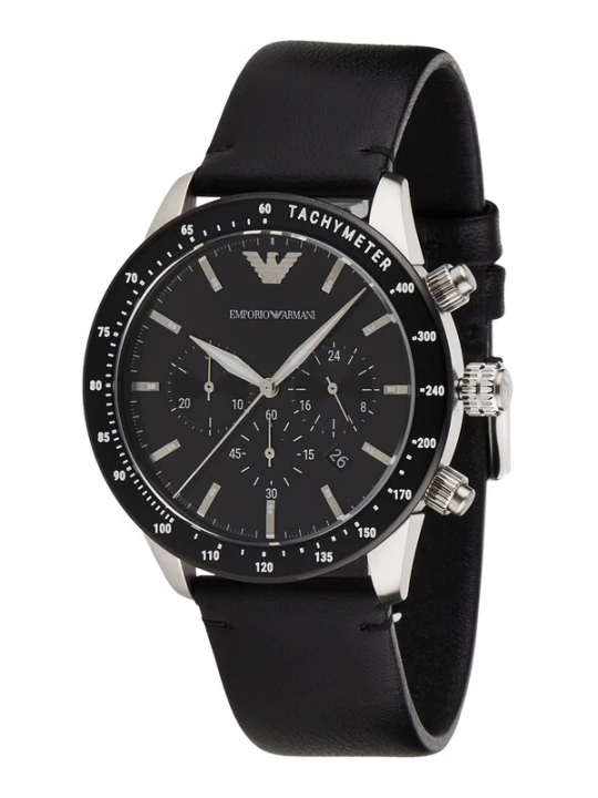 Obrázek produktu Emporio Armani Analogové hodinky černá / stříbrná