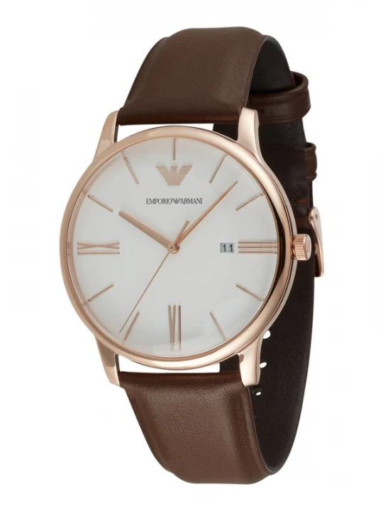 Obrázek produktu Emporio Armani Analogové hodinky hnědá / růže / bílá