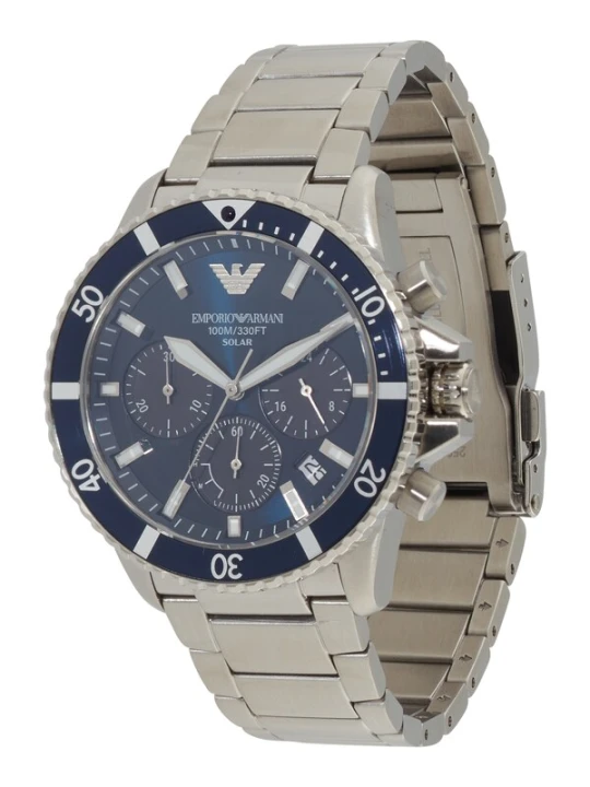 Obrázek produktu Emporio Armani Analogové hodinky marine modrá / stříbrná