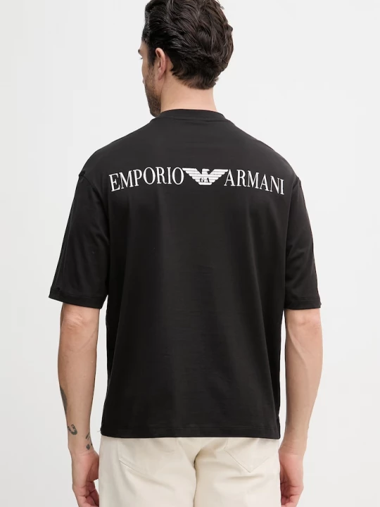 Obrázek produktu Emporio Armani Bavlněné tričko černá