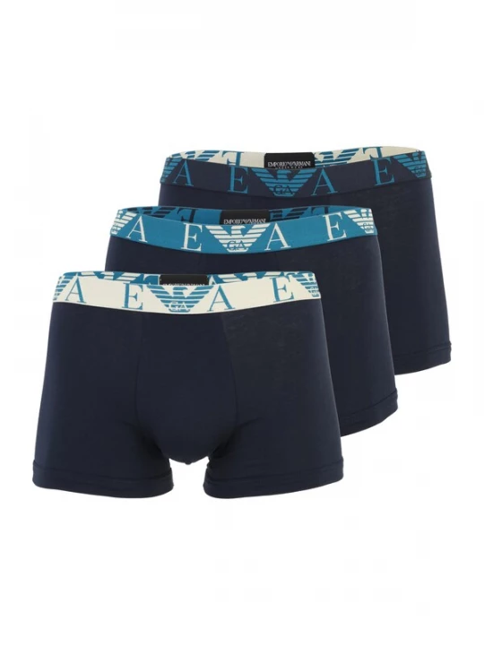 Obrázek produktu Emporio Armani Boxerky námořnická modř / královská modrá / offwhite