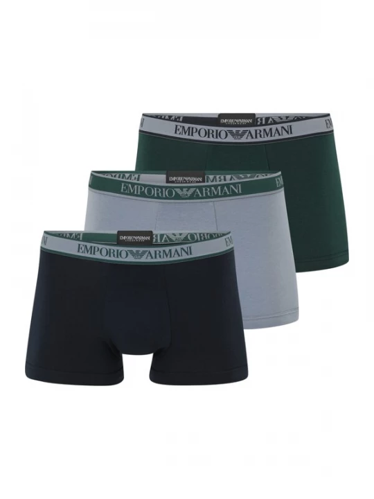 Obrázek produktu Emporio Armani Boxerky šedá / jedle / černá