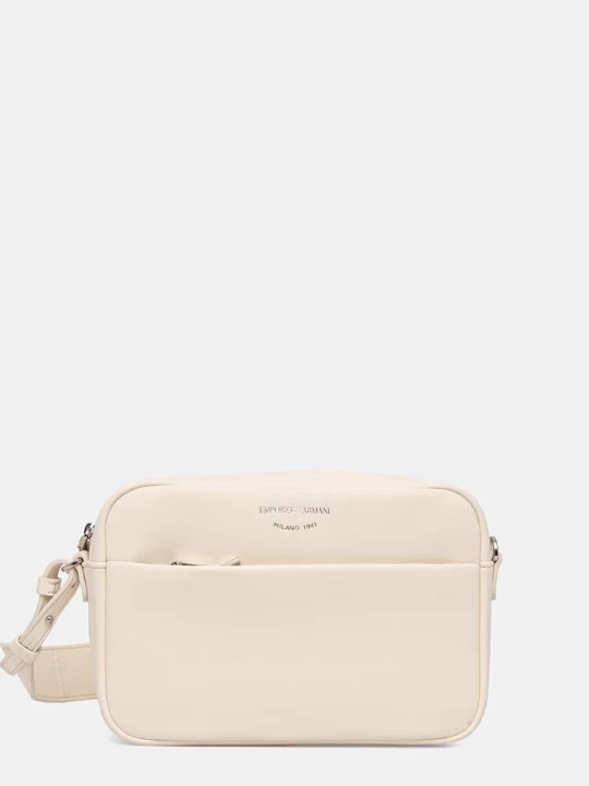 Obrázek produktu Emporio Armani crossbody kabelka dámská kožená béžová