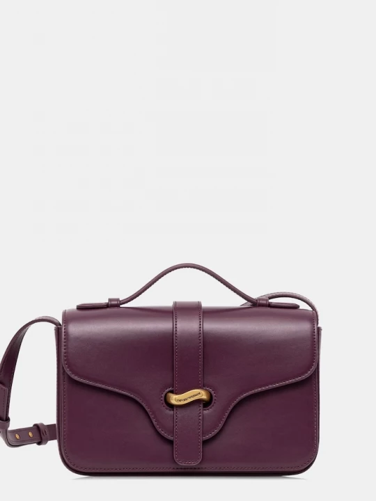 Obrázek produktu Emporio Armani crossbody kabelka dámská kožená fialová