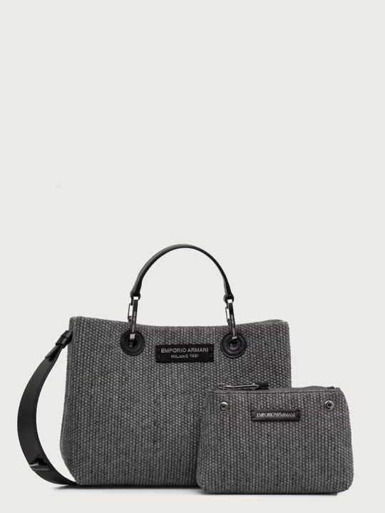Obrázek produktu Emporio Armani crossbody kabelka dámská s příměsí vlny