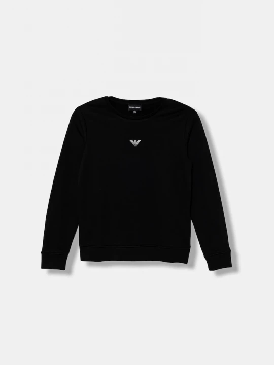 Obrázek produktu Emporio Armani Dětská mikina Emporio Armani černá