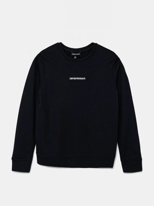Obrázek produktu Emporio Armani Dětská mikina Emporio Armani námořnická modř