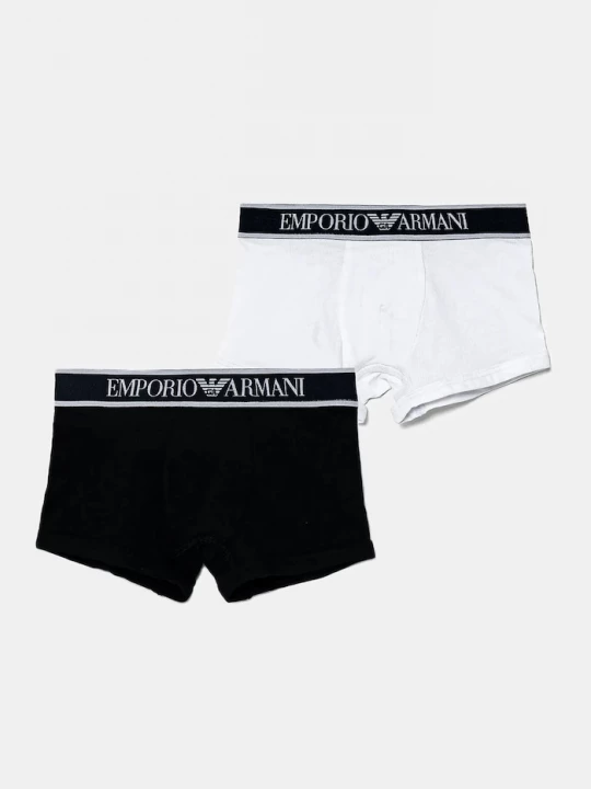 Obrázek produktu Emporio Armani Dětské boxerky Emporio Armani 2-pack námořnická modř
