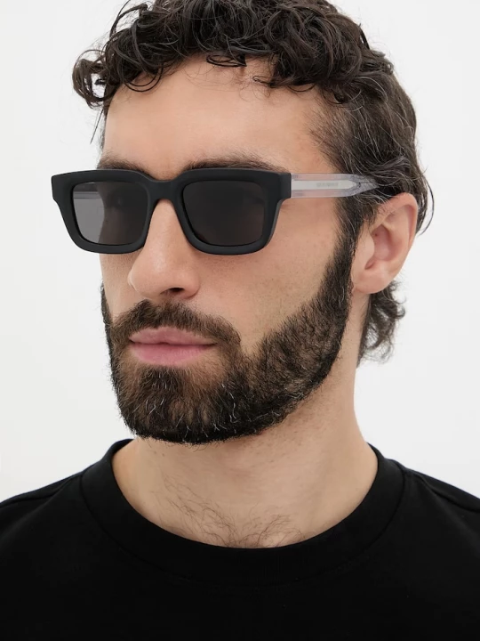 Obrázek produktu Emporio Armani hranaté sluneční brýle pánské černá