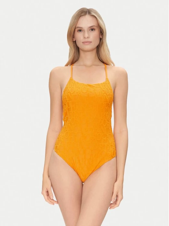 Obrázek produktu Emporio Armani Jednodílné plavky EW000788 AF12185 F3003 Oranžová