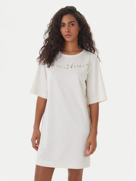 Obrázek produktu Emporio Armani Každodenní šaty EW000618 AF20243 U1131 Bílá Regular Fit