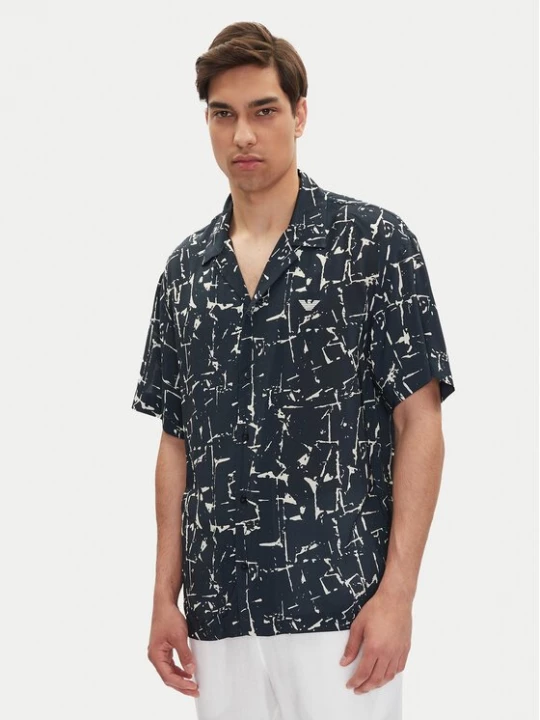 Obrázek produktu Emporio Armani Košile EM000593 AF12351 FB070 Tmavomodrá Regular Fit
