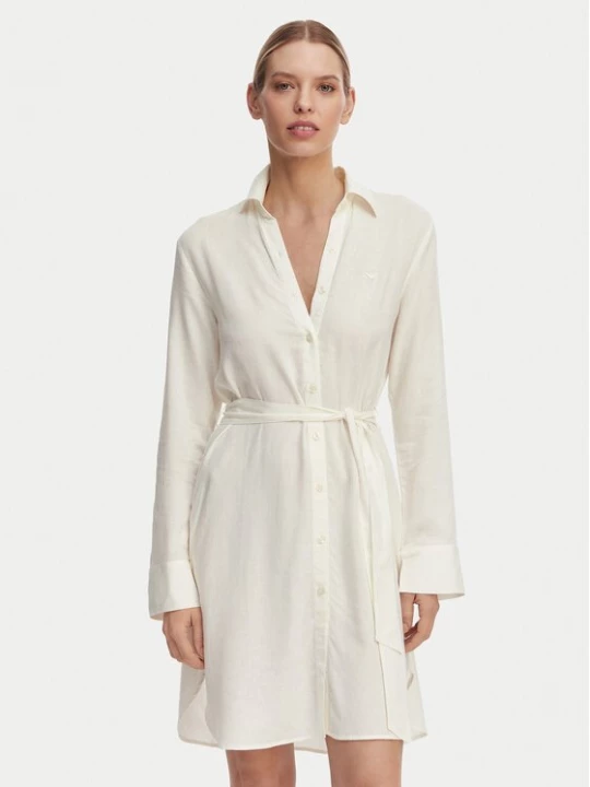 Obrázek produktu Emporio Armani Košilové šaty EW000817 AF20252 U1131 Bílá