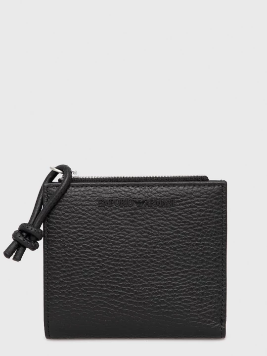Obrázek produktu Emporio Armani Kožená peněženka Emporio Armani černá