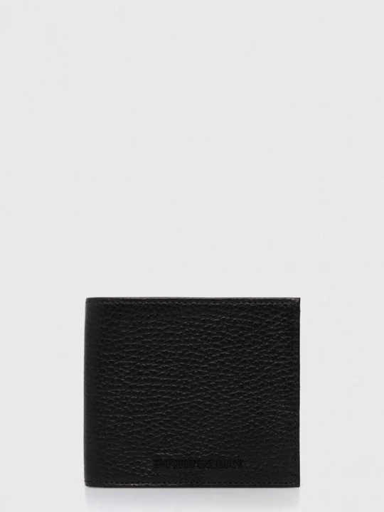 Obrázek produktu Emporio Armani Kožená peněženka Emporio Armani černá