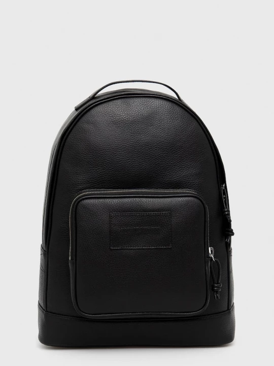 Obrázek produktu Emporio Armani Kožený batoh Emporio Armani černá