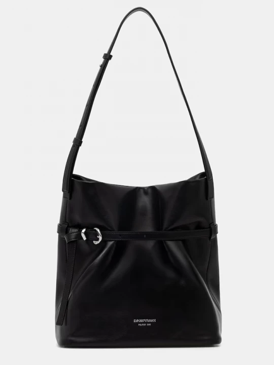 Obrázek produktu Emporio Armani nákupní taška dámská kožená černá