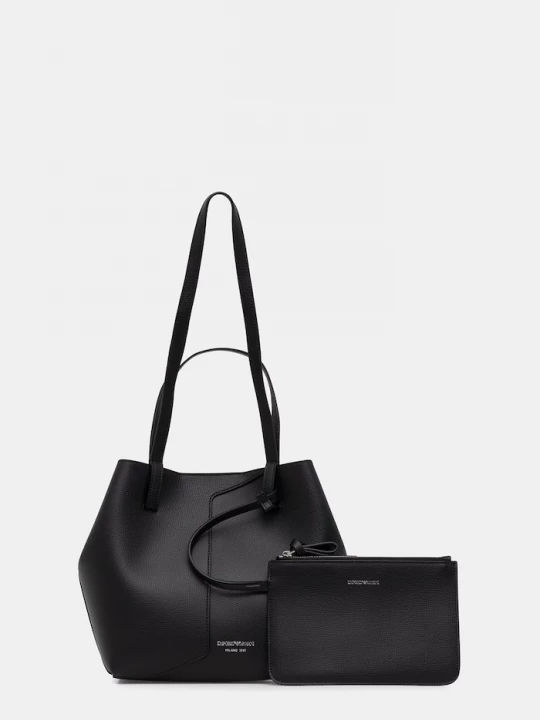 Obrázek produktu Emporio Armani nákupní taška dámská kožená černá