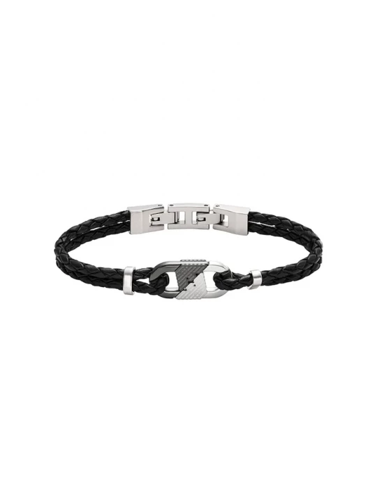 Obrázek produktu Emporio Armani Náramek Emporio Armani EAGLE LOGO černá