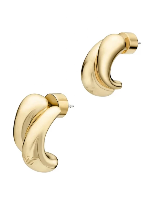 Obrázek produktu Emporio Armani náušnice dámské mosazné Iconic Trend zlatá