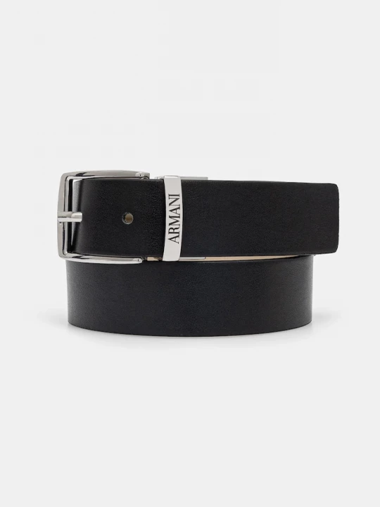 Obrázek produktu Emporio Armani Oboustranný dětský pásek Emporio Armani černá