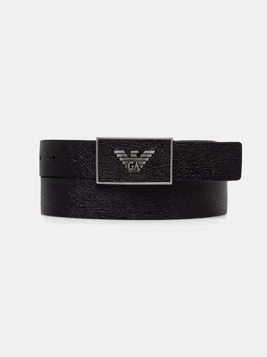 Obrázek produktu Emporio Armani pásek pánský kožený černá