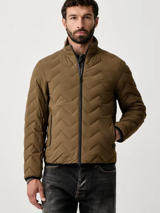Obrázek produktu Emporio Armani péřová bunda pánská zelená
