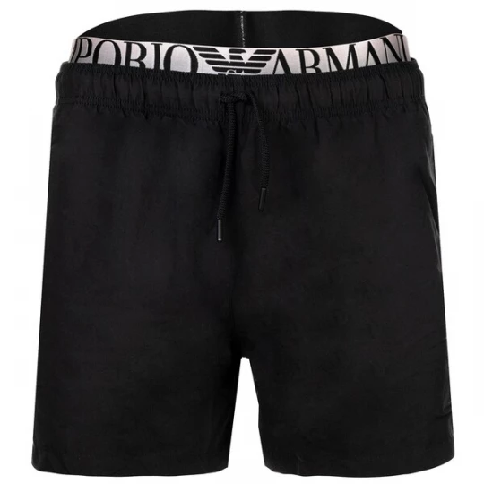 Obrázek produktu Emporio Armani Plavecké šortky černá / bílá