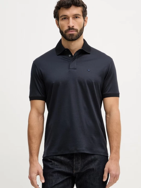 Obrázek produktu Emporio Armani Polo tričko Emporio Armani námořnická modř
