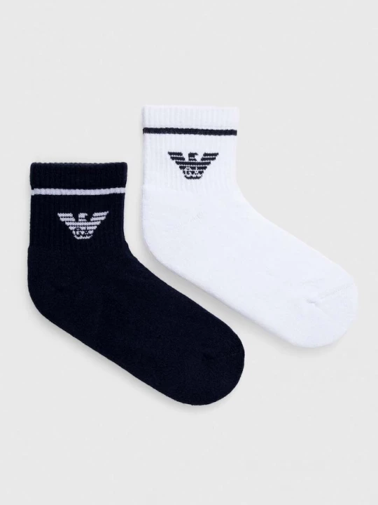Obrázek produktu Emporio Armani Ponožky Emporio Armani 2-pack námořnická modř