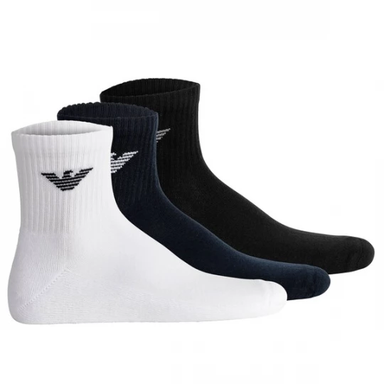 Obrázek produktu Emporio Armani Ponožky námořnická modř / černá / bílá