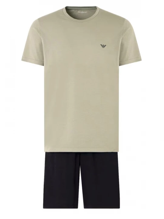 Obrázek produktu Emporio Armani Pyžamo krátké šedá / černá