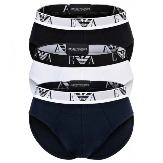 Obrázek produktu Emporio Armani Slipy černá / bílá