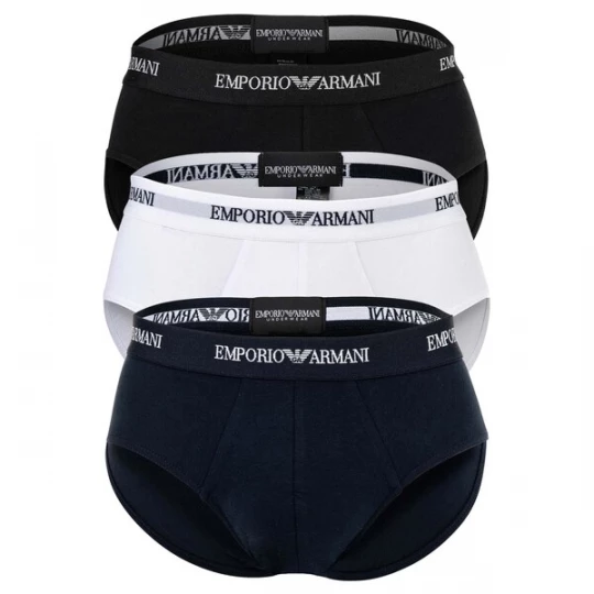 Obrázek produktu Emporio Armani Slipy černá / bílá