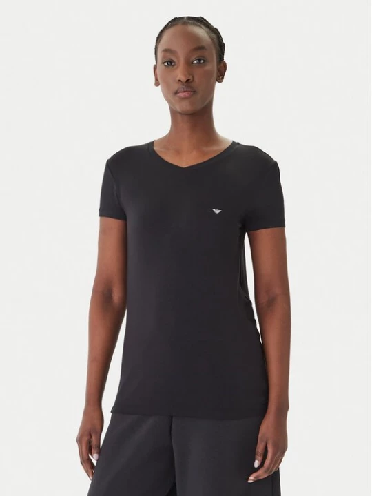 Obrázek produktu Emporio Armani T-Shirt EW000409 AF19024 UC001 Černá Regular Fit